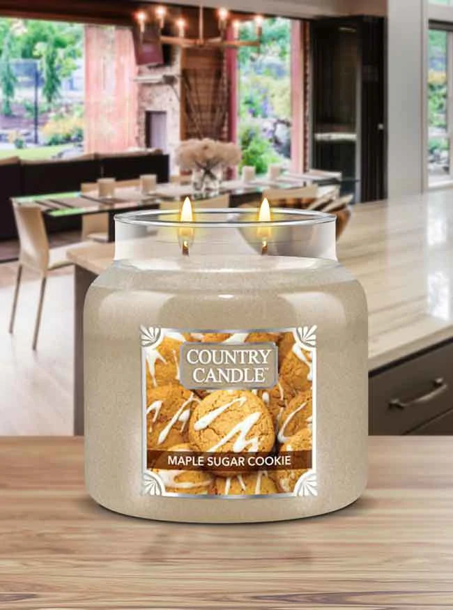 Country Candle Medium Jar Maple Sugar Cookies