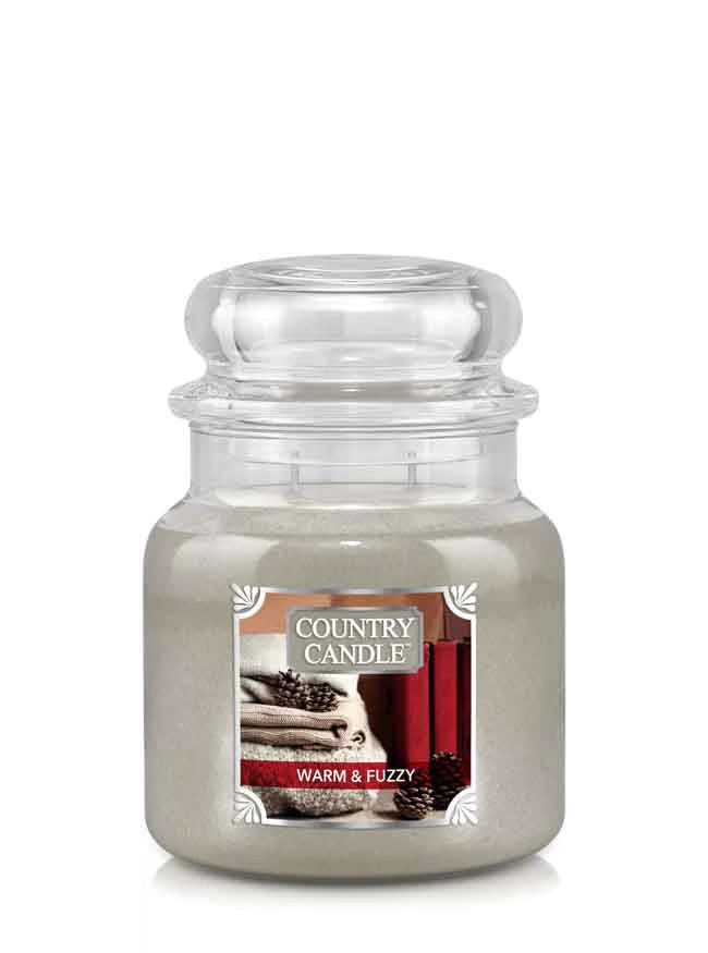 Country Candle Medium Jar Warm & Fuzzy