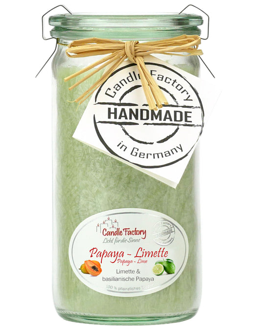 Candle Factory Mini-Jumbo Papaya & Limette