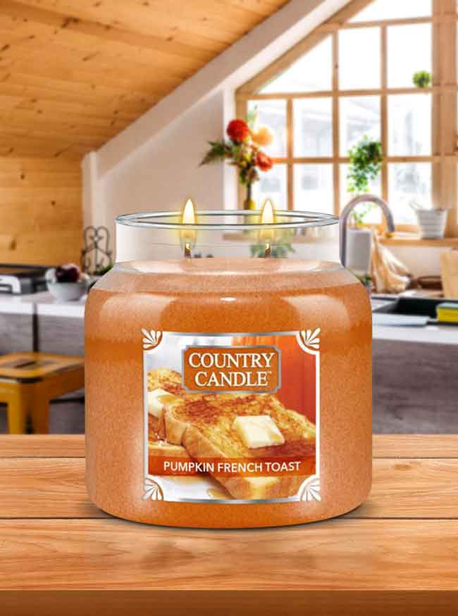 Country Candle Medium Jar Pumpkin French Toast