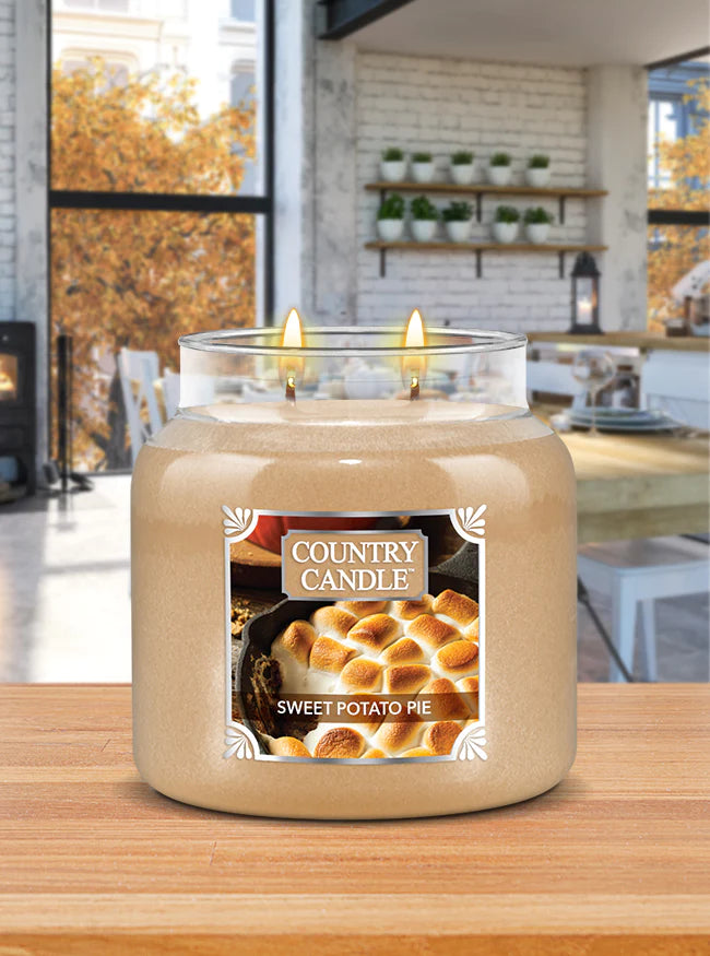 Country Candle Medium Jar Sweet Potato Pie