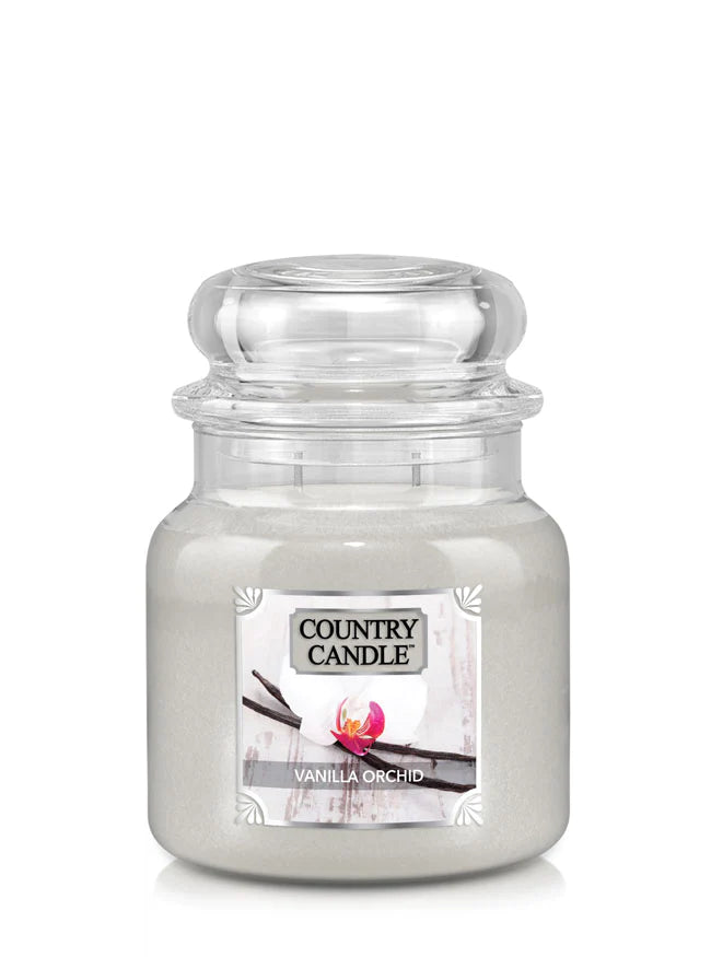 Country Candle Medium Jar Vanilla Orchid