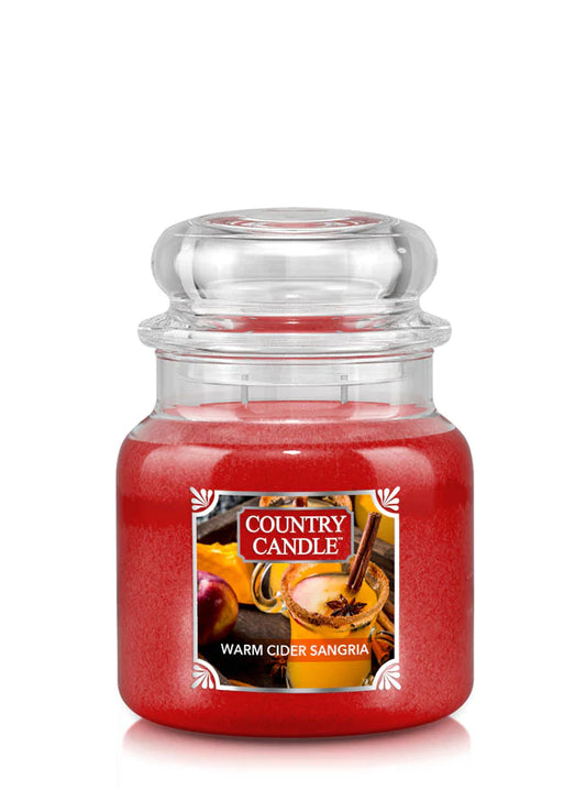 Country Candle Medium Jar Warm Cider Sangria