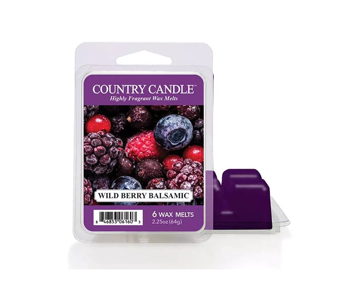 Country Candle Wax Melts Wild Berry Balsamic