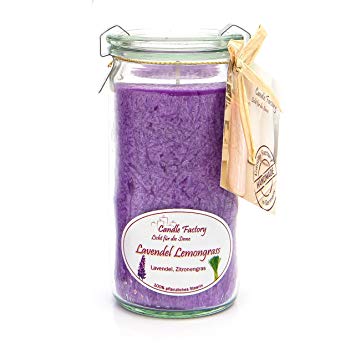 Candle Factory Mini-Jumbo Lavendel-Lemongras