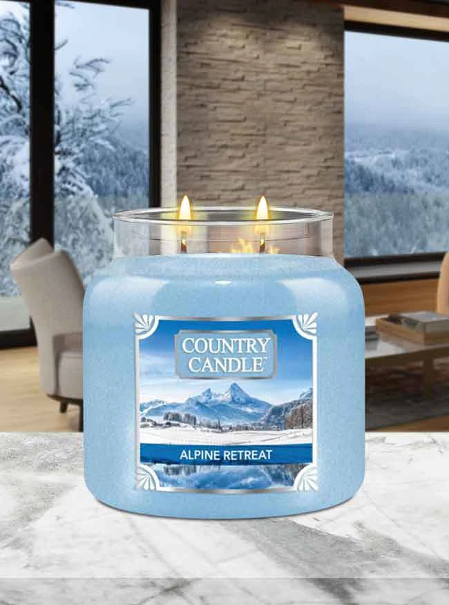 Country Candle Medium Jar Alpine Retreat