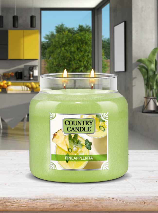 Country Candle Medium Jar Pineapplerita